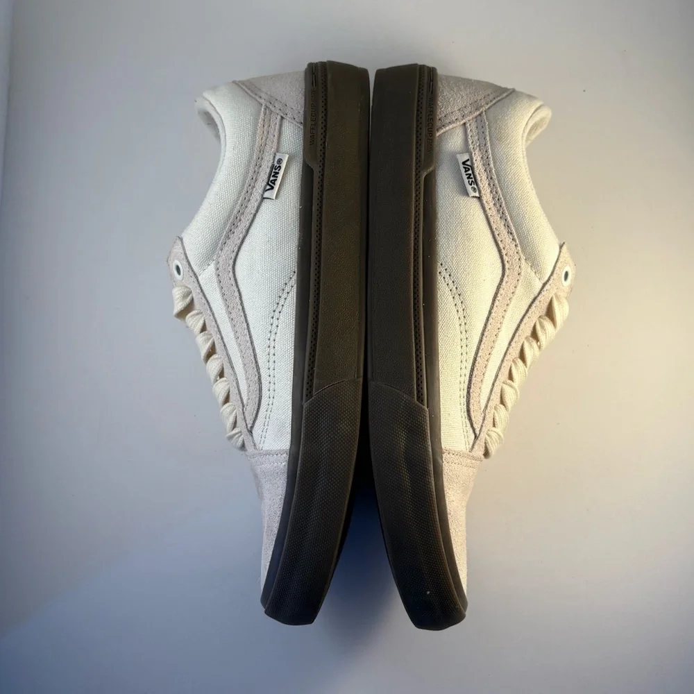 Vans Casual Shoes White‎ Bone Suede Sneakers US Size Men 6.5 Women 8 500264 BMX